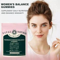 Vital Source Feminine Balance Gummies Hawaiian Pineapple Buy 2 Get 1 Free(ADD 3)