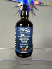 Clean Nutra NAD+Nicotinamid adenine dinucleotide Resveratrol Taurine Drops