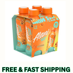 Alani Nu Protein Shake, Munchies, 12 fl oz, 4 Pack, Bottles, 30g Protein, Gluten