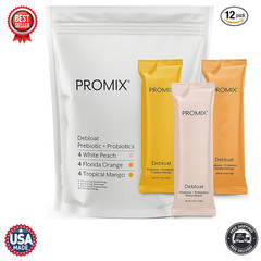 ProMix Debloat Prebiotic & Probiotic | Gut Health, Bloating Relief | 12 Servings