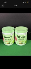 2PK Bloom Nutrition Greens & Superfoods Powder 10.24 Oz EA Strawberry Kiwi 09/26