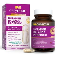 Daily Nouri Hormone Balance Probiotics for Women | Supports Healthy Estrogen …