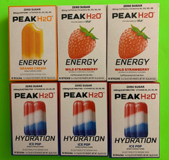 Stur PEAK H2O Hydration Energy Sugar Free Electrolyte 0.1 oz BB 10/27 NEW 36 ct