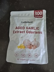 Aged Garlic Extract, 300 Softgels, 500mg Odorless | Heart & Immune Exp. 1/2028