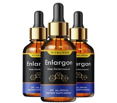 (3 Pack) Enlargon Male Support Drops Advanced EnlargOn Male Supplement (30 Serv)