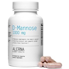Alerna Kidney Health D-Mannose – 60 Caps, USA Made