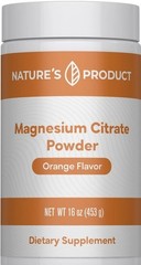 Calming Magnesium Citrate Powder Orange, 16 oz (453 g)