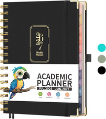 Academic Planner 2026-2027, Weekly and Monthly, July 2026 – June 2027, Medium Si