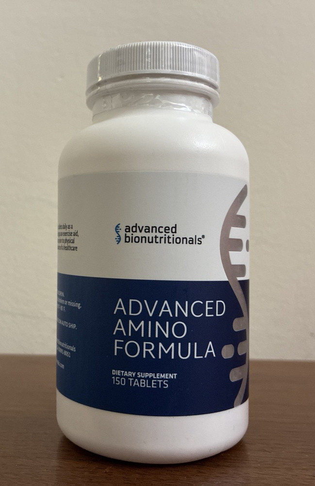 Advanced Bionutritionals Advanced Amino Formula NEW Sealed 150 Tablet Exp 7/2027