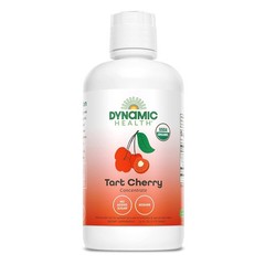 Dynamic Health Organic Tart Cherry Juice, Unsweetened 32 Fl Oz (Pack of 1)
