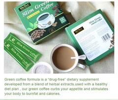 SLIM Green Coffee Ganoderma HEALTHY WEIGHT LOSS Control Detox Tea – USA Seller