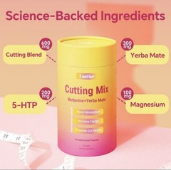 Leefar Cutting Drink Mix – Berberine, Chromium, 5-HTP, Yerba Mate & Magnesium |