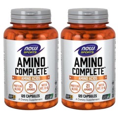 Now Foods Amino Complete 2X120 L-Tryptophan/L-Arginine/L-Ornithine/L-Glutamine