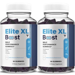 (2 Pack) Elite XL Boost Gummies, EliteXL Boost Male Performance (60 Gummies)