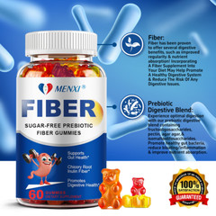 Fiber Gummies 5000mg Per Serving Natural Supplement, Healthy Digestion, Immunity