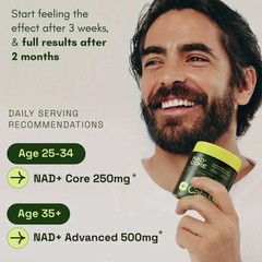 / Nicotinamide NAD+ ENHANCED Supplement 250mg for Anti-Aging Focus Energy 60pcs
