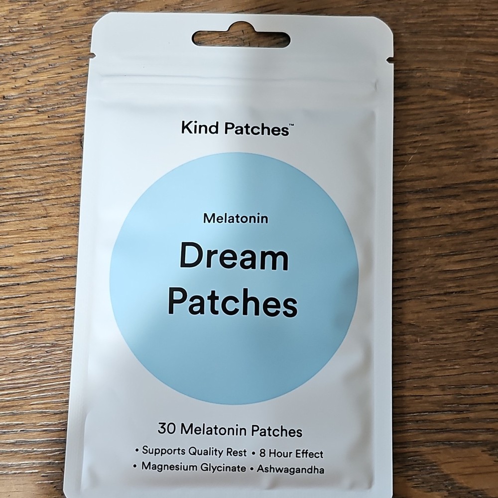 Kind Patches Dream Patches Melatonin, Unisex, 30 Count