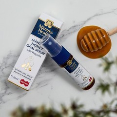 Mānuka Health New Zealand Throat Spray with Propolis MGO 400+ 0.67 fl oz