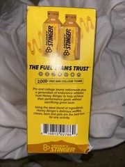 Gold Energy Gel, Gluten Free Caffeine Free, for Exercise, Running 12 Pack!