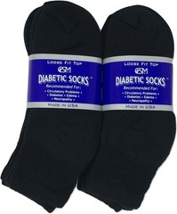 for Circulation Edema Neuropathy 6 Pairs Black size 13 – 15 BESTSELLER