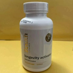Zenith Labs Longevity Activator w/ Resveratrol 60 Capsules Supplement Pack of 1.