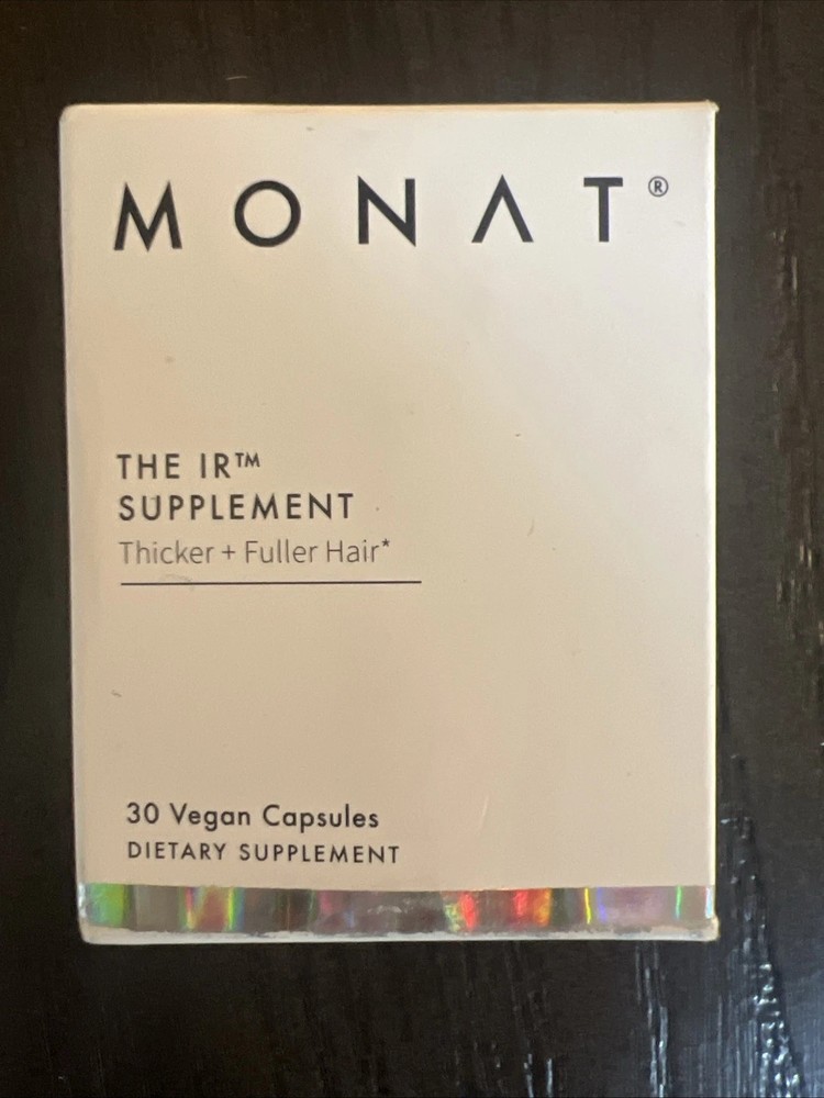 MONAT The IR Hair Supplement 30 Vegan Capsules Exp 1/2028 – New/Sealed
