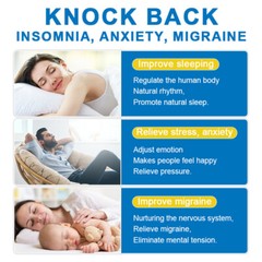 Natural Sleep Aid Capsules – 10/60/120pcs, Support Healthy Sleep Patterns 10mg