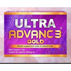 Ultra Advance Vitamin & Mineral Supplement 30 Capsules 500 Mg