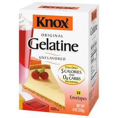 Original Unflavored Gelatin, 32 ct Packets with free shipping