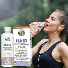 Hair Growth Max Liposomal, Almond Cookie, 15.22 fl oz (450 ml)