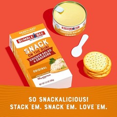 Ready-to-Eat Protein Snack: Chicken Salad with Crackers – 10g Protein