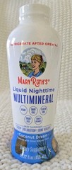 MARY RUTH’S Liquid Nighttime Multimineral Coconut Dream 15.22 Fl Oz Exp 12/2026