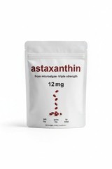 Astaxanthin 12mg 120gels Fresh Microalgae Source Antioxidant/Skin/Eye/Joint