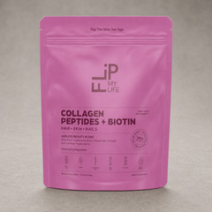 Collagen Peptides Powder Grass Fed Biotin Hyaluronic Acid Hair Skin Nails Women