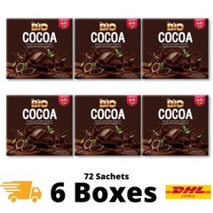6x Bio Cocoa Mix Detox Weight Management Slimming Reduce Belly 0%Sugar Fat Burn
