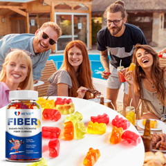 Fiber Gummies 5000mg Per Serving Natural Supplement, Healthy Digestion, Immunity