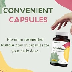 Brightcore US Kimchi One Kimchi Powder 90 Capsules Probiotics Enzymes Nutrition