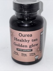 NEW SEALED Ourea Healthy Tan Golden Glow – 60 Capsules 04/2027