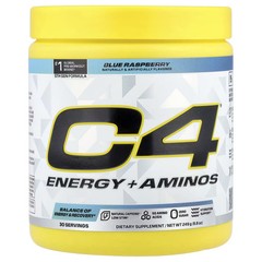 2 X C4 / Cellucor, C4® Energy + Aminos, Blue Raspberry, 8.8 oz (249 g-worldwide
