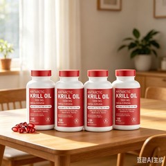 4X Antarctic Krill Oil 1000mg Softgels Omega-3 – EPA, DHA