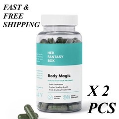NEW LUXRY Her Fantasy Box | Body Magic Chlorophyll Capsules – 30 Vegan Capsules