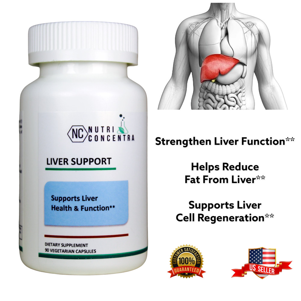 Fatty liver Support, Liver Protection Formula, Liver Rejuvenation, 90 Capsules.