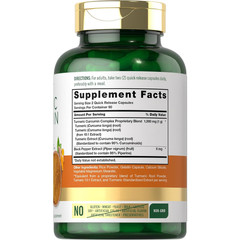Turmeric Curcumin with Black Pepper 1000mg | 180 Capsules | Free & Fast Delivery