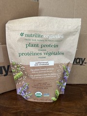 Amway NUTRILITE Organics Unflavored Protein Powder