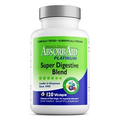 AbsorbAid PLATINUM 120 Digestive Enzyme/Probiotics – Complete Digestive Support!