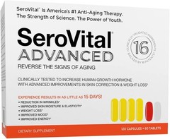 SeroVital Advanced Anti Aging Supplement 180 Count Amino Acid Skin Energy Sleep