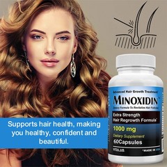 Hair Activating Formula: Multiple nutrients promote healthy hair regrowth