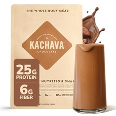 Ka’Chava Whole Body Meal Shake Chocolate 2 lb – Vegan Protein Powder with 85+…