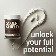 Sober Shield | All-in-One Detox & Craving Support – Focus, Mood & Motivation Sup