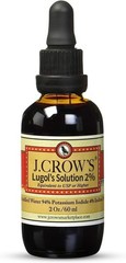 Lugol’s 2% Iodine Solution – 2 oz , Gluten-Free & Alcohol-Free Drops